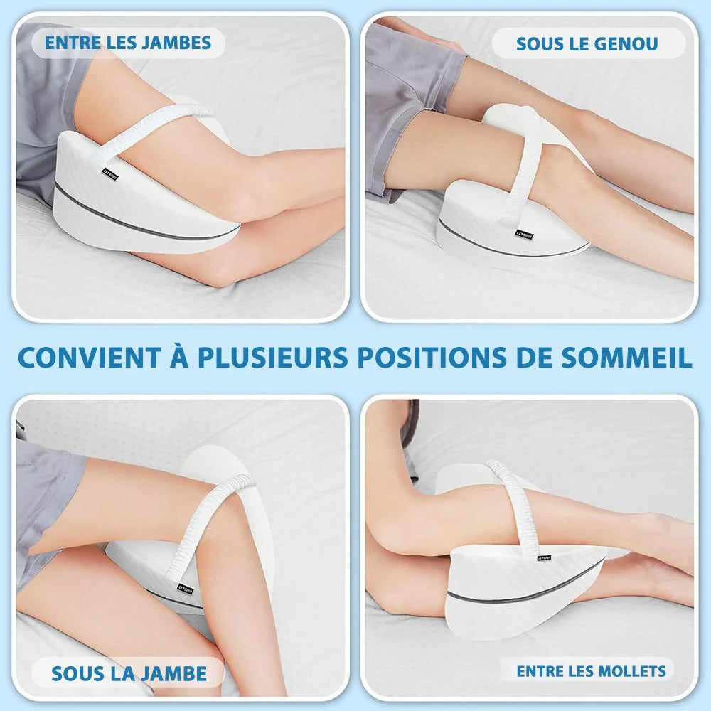 ERGOCUSH™ - Oreiller genoux orthopédique